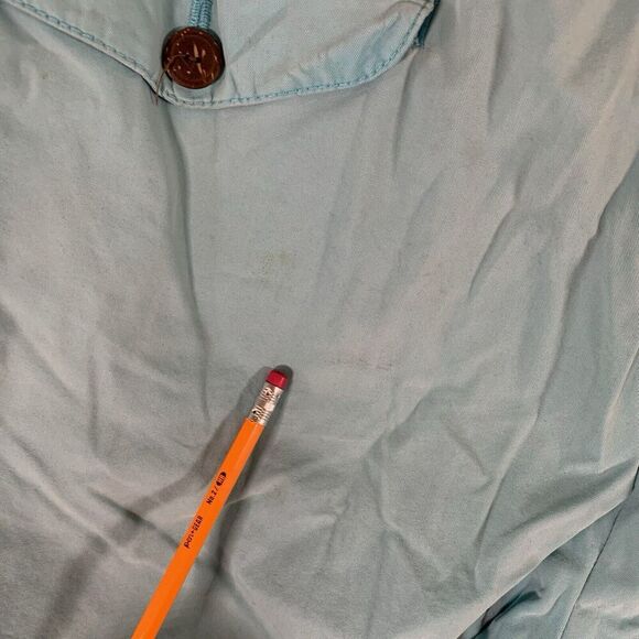 Polo Ralph Lauren Shorts Men's 36 Blue Chino Drawstring Pockets Cotton Blend - Picture 12 of 13